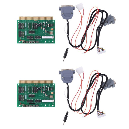 2X PC Vers Jamma Converter Board Arcade Game PC 2 Jamma Computer Vers Arcade Game Keyboard Vers Arcade Joystick Converter