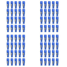 80Pcs 3 PIN AC Powercon Connector Male Plug NAC3FCA NAC3FCB AC Cable 20A 250V Power Plug Adapter for Stage Light(A)