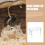 Hamsteraccessoires Transparant Huisbed Met Unieke 3