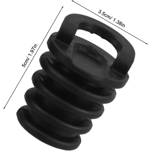 6pcs Kayak Drain Plugs Rubber Push-in Scupper Plugs with Pull Ring 3.84cm 1