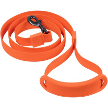 HUNDESNOR LÆNGDE 1,4M PVC NYLON VANDTÆT TRÆNING ORANGE