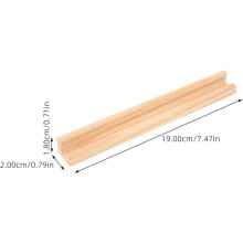 ks 19cm dřevěných podstavců na domino s stojánky na písmena abecedy, multifunkční stolní tácy