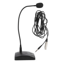 1Duurzame Gooseneck Microphone Voor Conferenties En Podiumgebruik