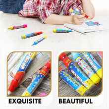2St Creatieve Waterverf Penselen Ergonomische Plastic Verven Voor Kids