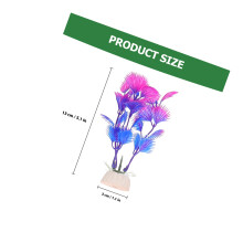 1Set Plastic Aquariumplanten in Diverse Kleuren Decoratie