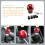 1Set Premium Auto Versnellingsknop Met Schroeven 6
