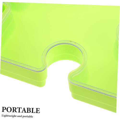6pcs Large Capacity Puzzle Sorting Trays with Lid Storage Box for Organizing and Storing Puzzles 2