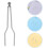6Pcs Round Tip Burner Replacement Tips for Wood Burning Machine 7