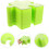 6pcs Large Capacity Puzzle Sorting Trays with Lid Storage Box for Organizing and Storing Puzzles 8