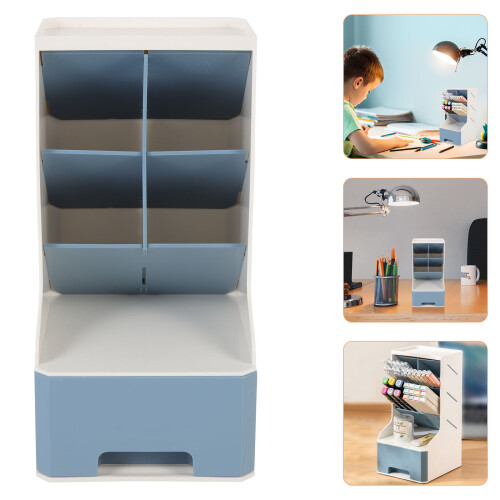 1Desktop Pen Holder En Storage Container Voor Thuis En Kantoor