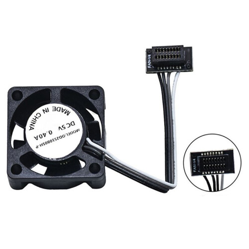 5X 3D Printer Hotend Koelventilator  Koelventilator PWM Temperatuurregeling voor  P1S P1P 1