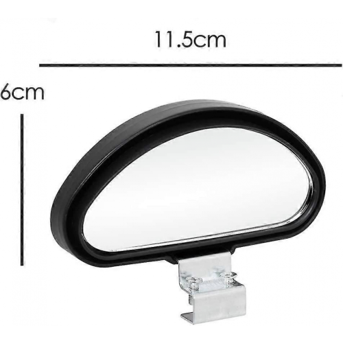 2 x Adjustable Wide Angle Blind Spot Mirrors for Car Van Towing 1