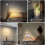 Reading LED Light - 12V LED Light Interior Rotatable Wall Light Reading Spotlight for Bedside Lamp, Hallway 3