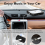 Lettore CD KC-918 con schermo LCD, altoparlante Bluetooth portatile e ripetitore audio per casa e auto. 4