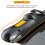 4X Six Finger for  Game Trigger for PUBG Gaming Controller L1 R1 Alloy Key Button for Android (Yellow) 6