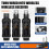 2X New 48V Capacitor XLR Adapter Wireless Microphone Transmitter Receiver for Dynamic Microphone Guitar Audio Mixer 9