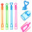 24pcs Mini Bubble Wands for Empty Refillable Bubble Wand Assorted Colors Summer Outdoor Party 4