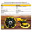 150mm 5/16 Thread 52 Hole Medium Density Random Orbital Sander Hook &amp; Loop Backing Pad Compatible with Mirka CEROS DEROS 3