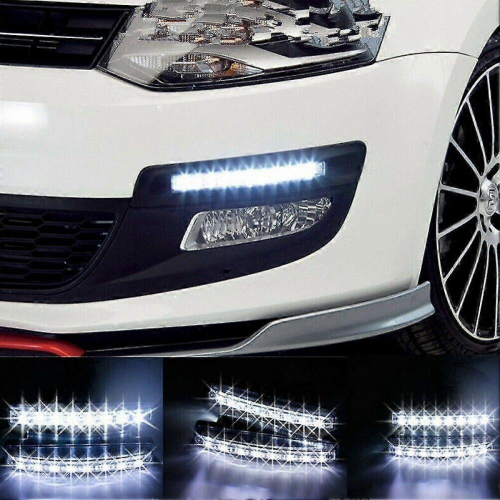 τεμάχια 8-LED φώτα ημέρας αυτοκινήτου DRL λάμπα ομίχλης εξαιρετικά φωτειν 2