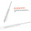 Silicone Straws Replacement with Cleaning Brush 8 Pcs Cuttable Drinking Straws Suitable 2