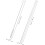 Silicone Straws Replacement with Cleaning Brush 8 Pcs Cuttable Drinking Straws Suitable 6