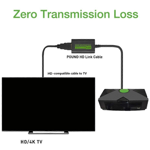Convertisseur audio et vidéo numérique compatible Xbox vers HDMI 1