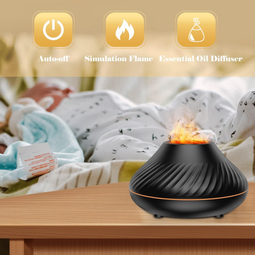 Flammediffuser til æteriske olier - Branddiffuser til vanddamppejs 2