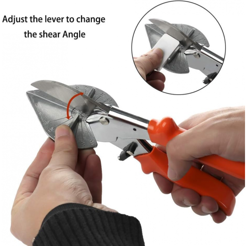 Tijeras de inglete ajustables, tijeras multiángulo, conducto multifuncional 1