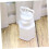 24pcs Double Heart Shape Bubble Bottles Wedding Party Decor White Bubble Wands 8