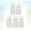24pcs Double Heart Shape Bubble Bottles Wedding Party Decor White Bubble Wands 7