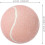 8Pcs Pink Training Tennis Balls for Beginner, Rubber Bounce Practice Balls 2