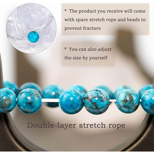 Natural Healing Power Gemstone Crystal Beads Bracelets 1