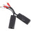 2 Pair RCA Audio Network Cable Extender Twisted Pair Transmitter RCA Interface 2-Way Audio Extender RJ45 to RCA Extender 8