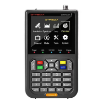 Yhteensopiva V8 Sat Finder Pro 2 HD DVB-T2 -satelliittisignaalin etsimen kanssa, DVB-S2X/S2/S/T2//C, automaattinen kulman las
