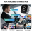 Langaton CarPlays-sovitin iPhonelle/Androidille Plug Play -asennus autokäyttöön sekunneissa 5