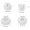 Christmas Tree Storage Box Mold Silicone Epoxy Resin Craft Jewelry Container 2