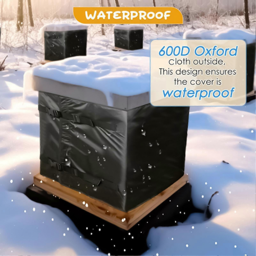 Beehive Winter Protection Cover Cozy Windproof Warm Bee Hive Insulation Wrap 2