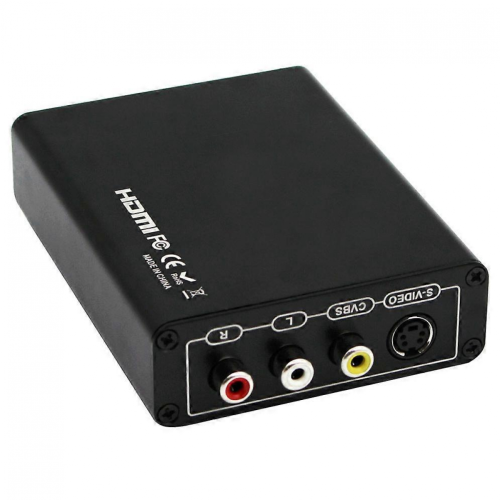 Μετατροπέας HDMI σε Composite / AV S-Video Προσαρμογέας μετατροπέα βίντεο RCA CVBS/L/R, β 2