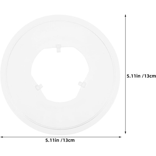 4Pcs Plastic Flywheels .1" Chainwheel Protective Cover with Brake Disc Guard 1