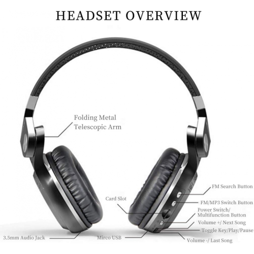 Casque stéréo Bluetooth 2