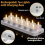 Candele tealight ricaricabili, confezione da 12 pezzi 5