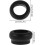 2Pcs Golf Swing Training Grip Rings Black Golf Grip Alignment Tool Swing Aid for Beginners 2