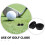 2Pcs Golf Swing Training Grip Rings Black Golf Grip Alignment Tool Swing Aid for Beginners 3