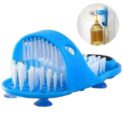 Shower Sandal Foot Scrubber Magic Massager Cleaner Slippers 1