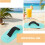 4pcs Inflatable Kayak Handle Grab Rail Paddleboard Carry Strap Rubber Boat Deck Handle 5