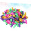 100pcs Colorful Pencil Erasers for Students, Assorted TPR Material Erasers 5