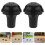 5Pcs Trekking Pole Tip Protectors Replacement Set Non-Slip PVC Crutch Tips 8