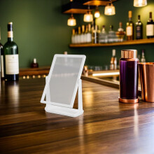 Menu Display Board Tabletop Stand Card Holder for Restaurant Store Office Supplies Small Table Menu Holders