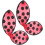 2pcs Foldable Ladybug Wings Ladybug Costume Accessory Insect Wings 3