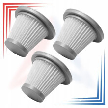 Filter til Deerma DX118c DX128C støvsugersæt 3 stk.